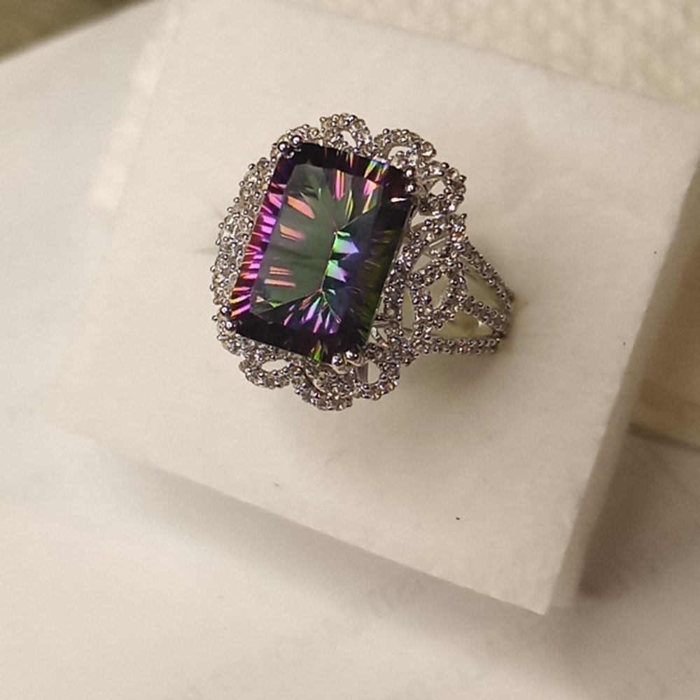Mystic Quartz Ring
